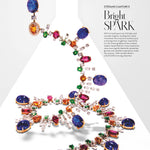 Iris diamond and coloured gemstone neckpiece by Stefano Canturi featured in InStyle magazine