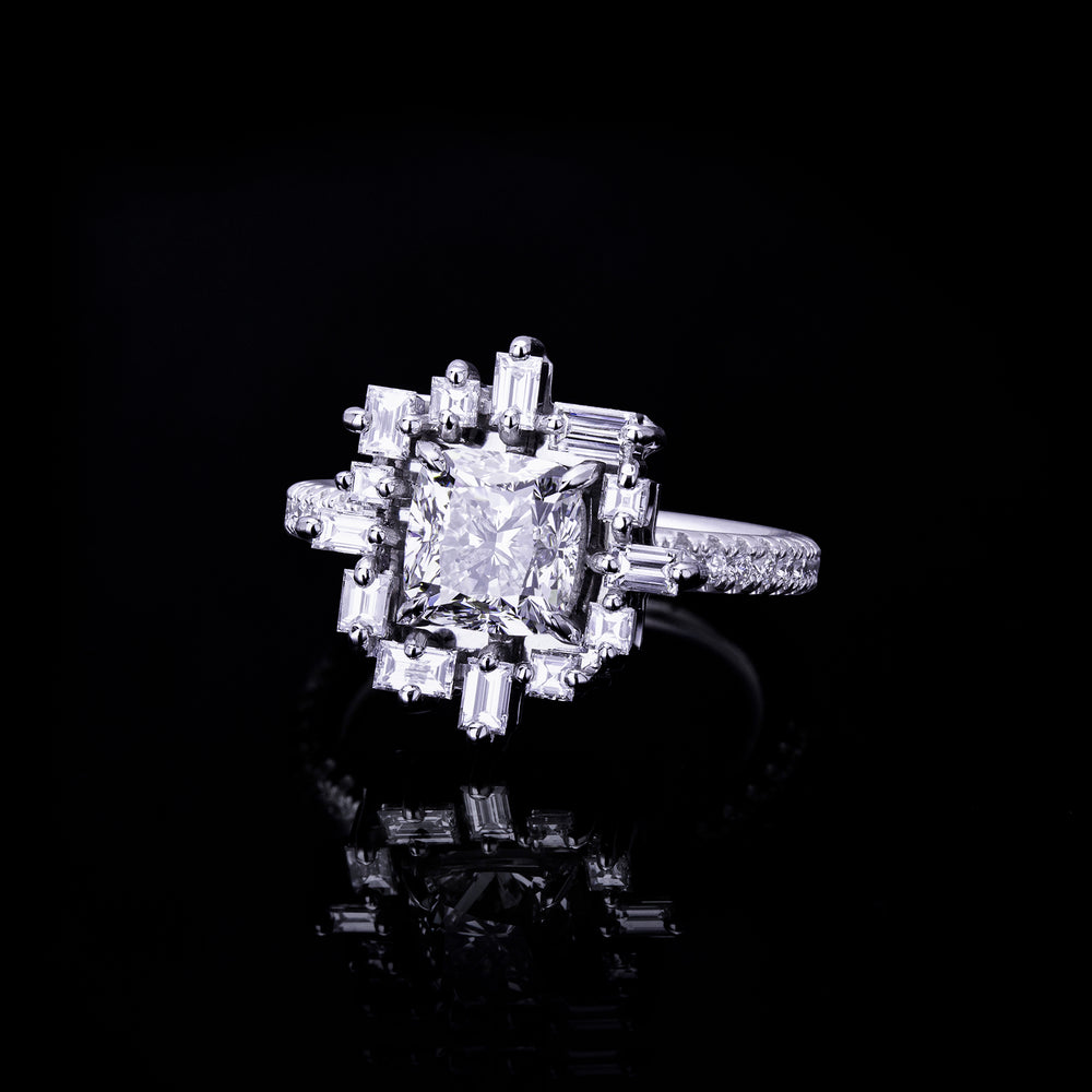 Stella 2.01ct cushion cut diamond ring by Stefano Canturi