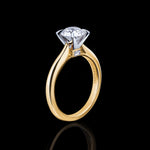 Silhouette 1.20ct Round diamond engagement ring by Stefano Canturi