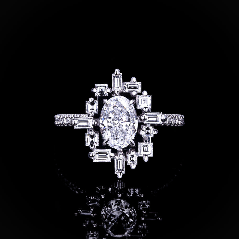 Stella 1.00ct oval diamond engagement by Stefano Canturi