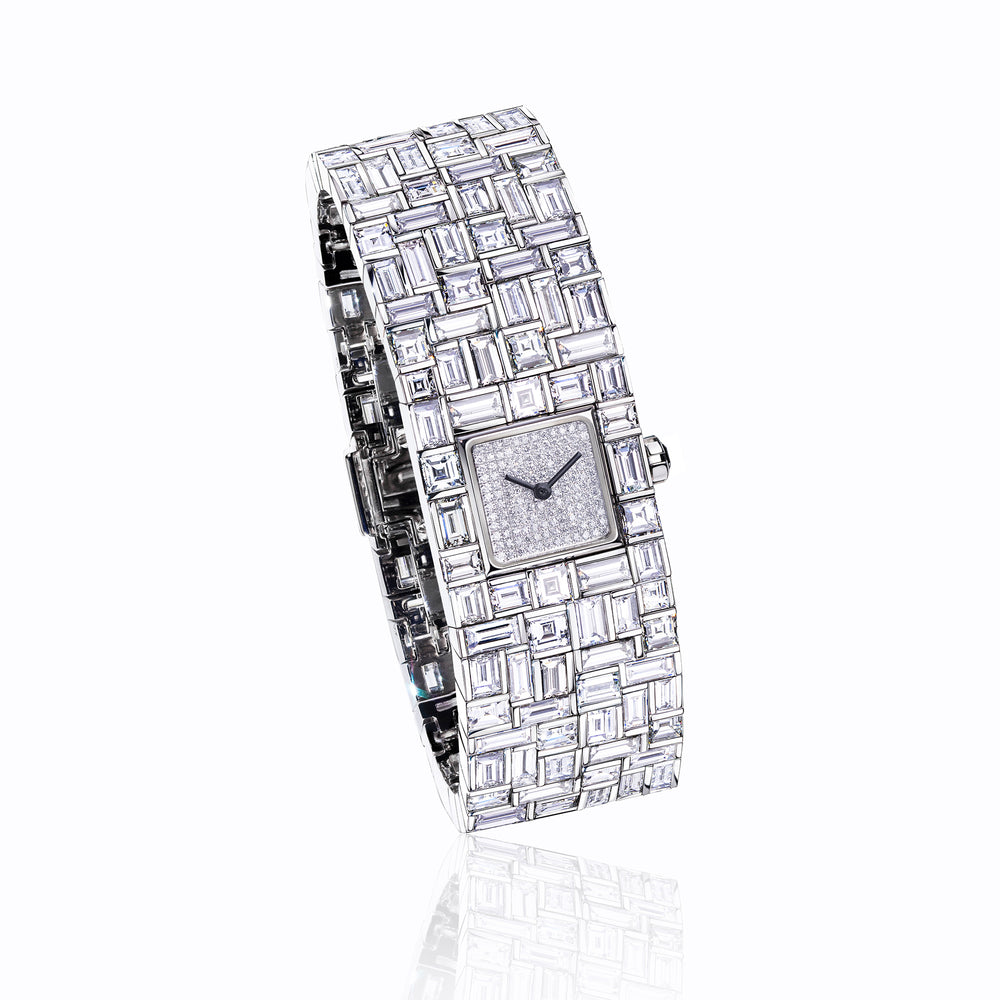 Canturi Cubism High jewel diamond watch 