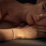 Regina diamond bracelet set in 18ct white gold by Stefano Canturi
