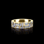Cubism Medium Diamond Ring set in 18ct Yellow Gold by Stefano Canturi