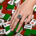 Stella diamond and 2.64ct Zambian emerald set in 18ct white gold by Stefano Canturi