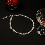 Primavera multi woven diamond neckpiece in 18ct white gold by Stefano Canturi
