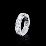 Regina 5mm diamond ring in 18ct white gold by Stefano Canturi