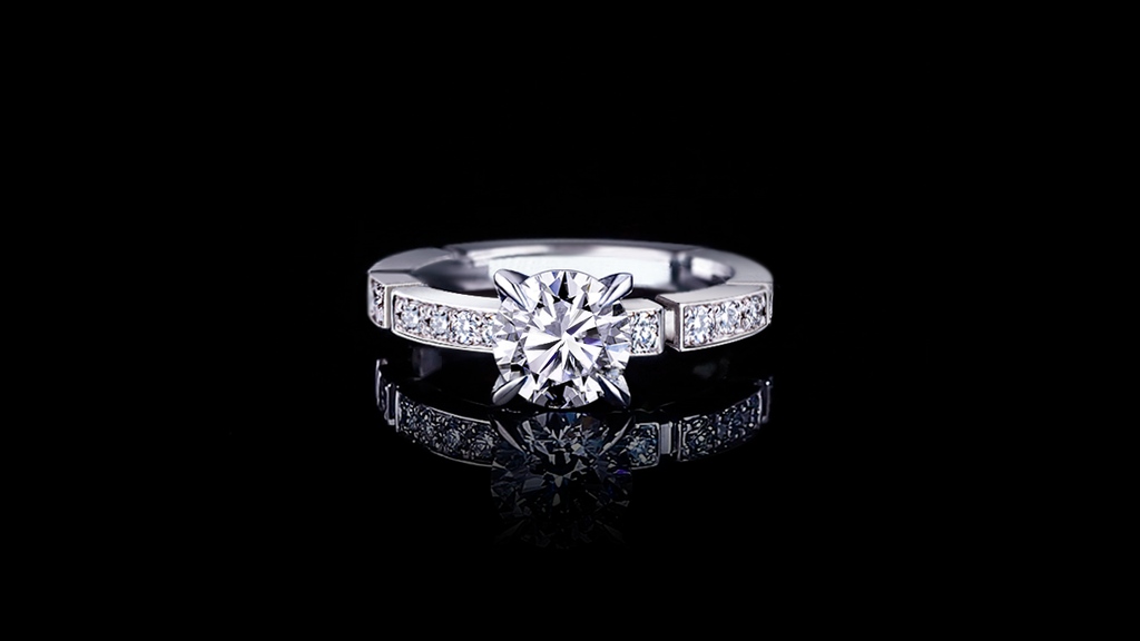 Regina 1.20ct Round diamond engagement ring in 18ct white gold by Stefano Canturi