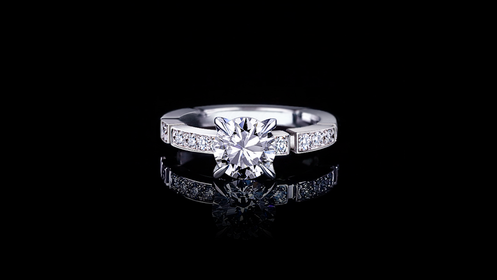 Regina 1.25ct Round Diamond Engagement Ring in 18ct white gold by Stefano Canturi