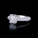 Venus 1.81ct Radiant Diamond Engagement Ring in 18ct white gold by Stefano Canturi