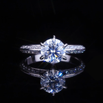 Regal 1.50ct Round diamond engagement ring in 18ct white gold by Stefano Canturi