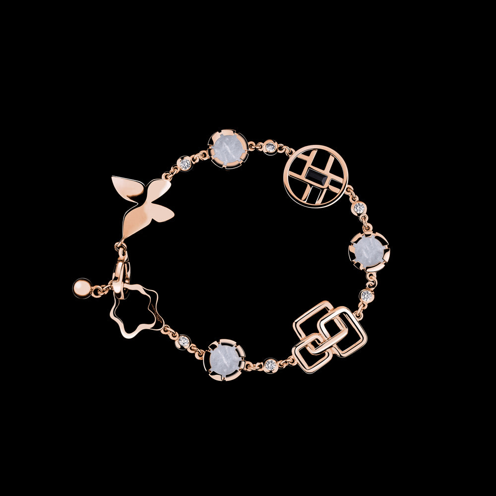 Canturi Signature bracelet in 18ct pink gold by Stefano Canturi