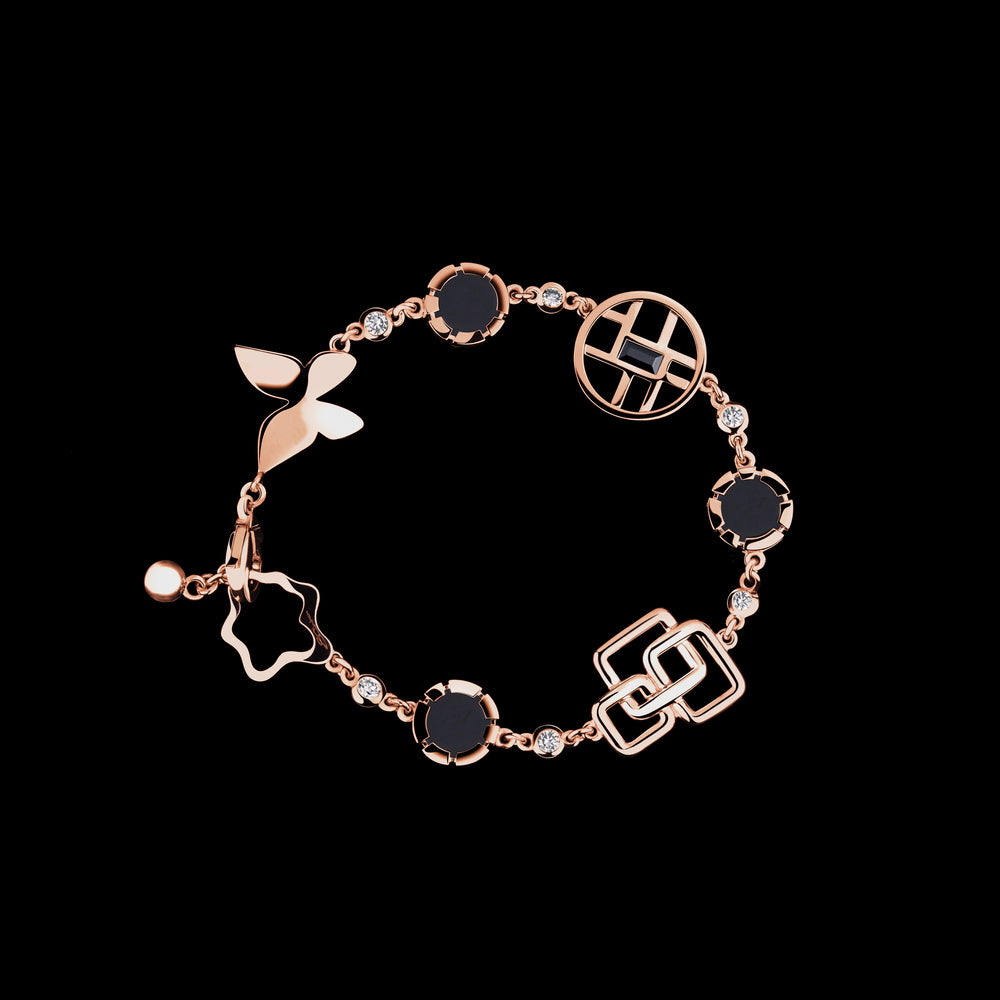 Canturi Signature bracelet in 18ct pink gold by Stefano Canturi