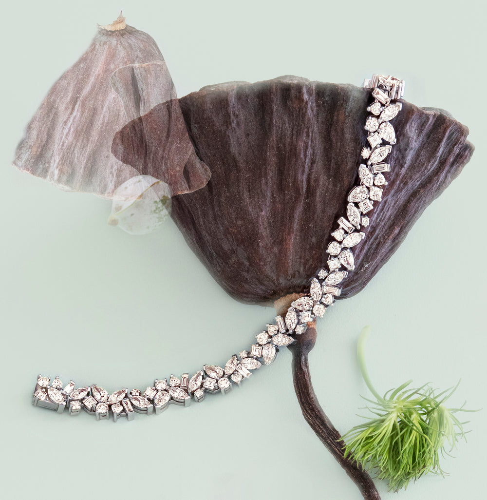 Primavera diamond bracelet in 18ct white gold by Stefano Canturi