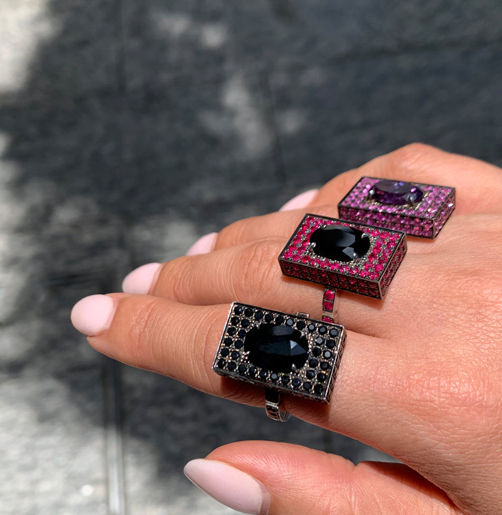 Captivo gemstone rings by Stefano Canturi