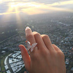 Odyssey diamond Butterfly ring by Stefano Canturi