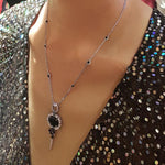 Regina diamond and Australian black sapphire neckpiece by Stefano Canturi