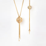 Cubism Globe diamond neckpiece in 18ct yellow gold by Stefano Canturi
