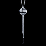 Cubism Globe diamond neckpiece in 18ct white gold by Stefano Canturi