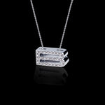 Alphabet diamond B pendant necklace by Stefano Canturi