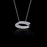 Alphabet diamond C pendant necklace by Stefano Canturi