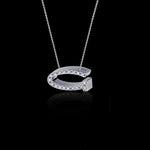 Alphabet diamond G pendant necklace by Stefano Canturi