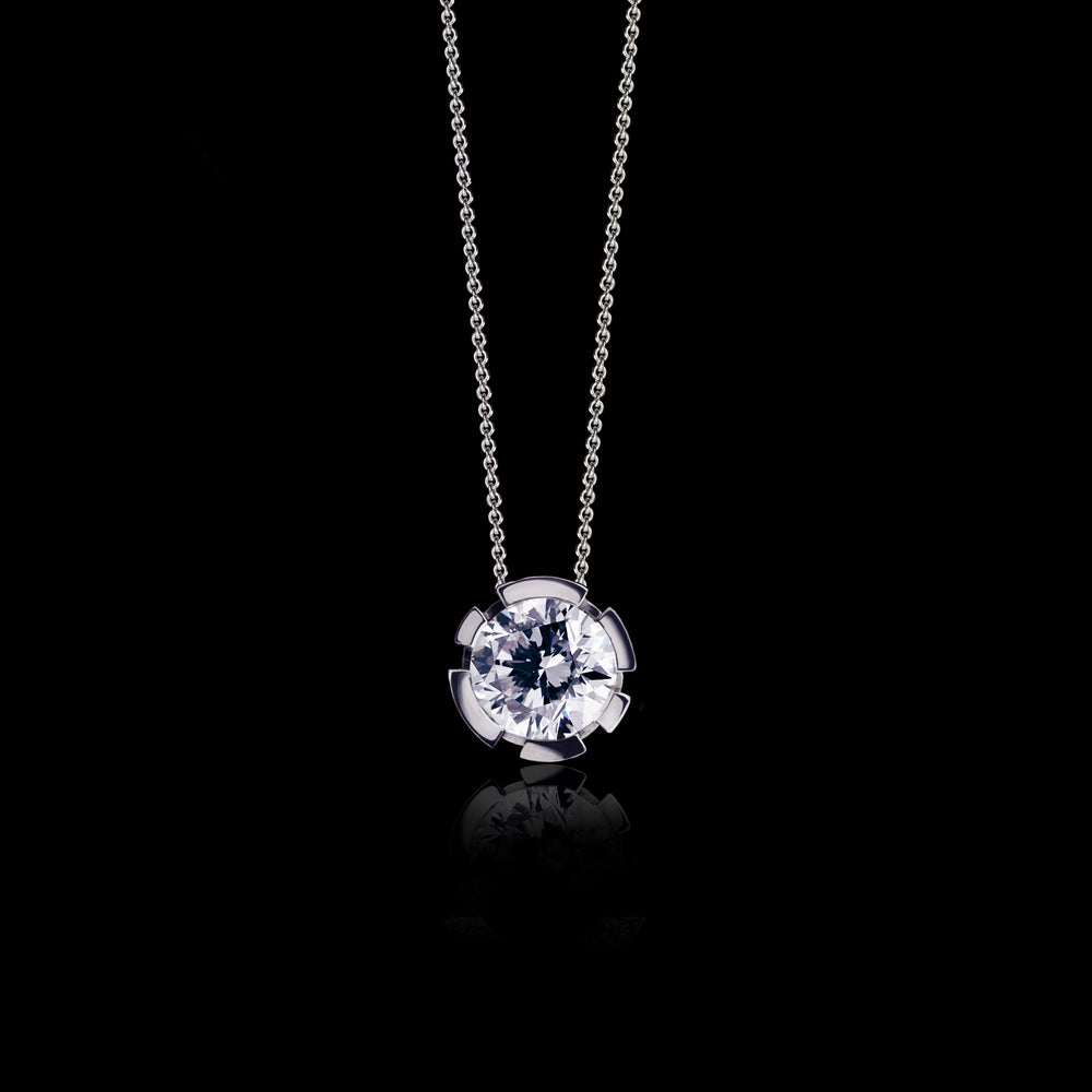 Regina diamond necklace in 18ct white gold by Stefano Canturi