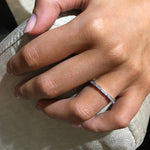 Regina 1.8mm diamond ring in 18ct white gold by Stefano Canturi