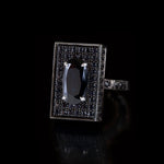 Captivo australian black sapphire ring by Stefano Canturi