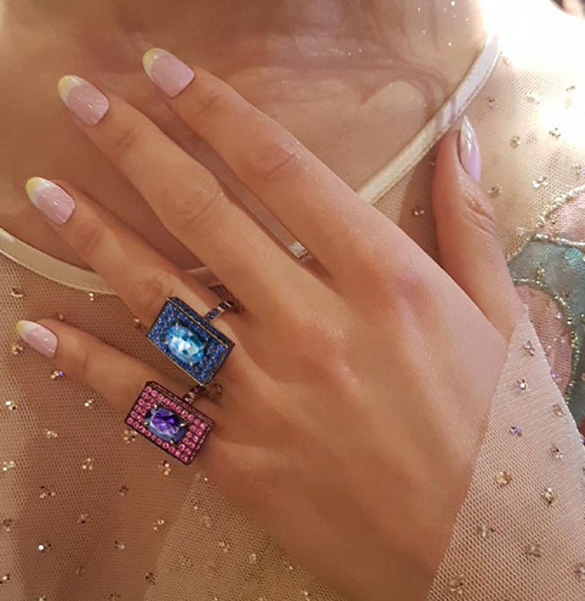 Captivo gemstone rings by Stefano Canturi