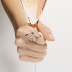Odyssey diamond Butterfly ring by Stefano Canturi