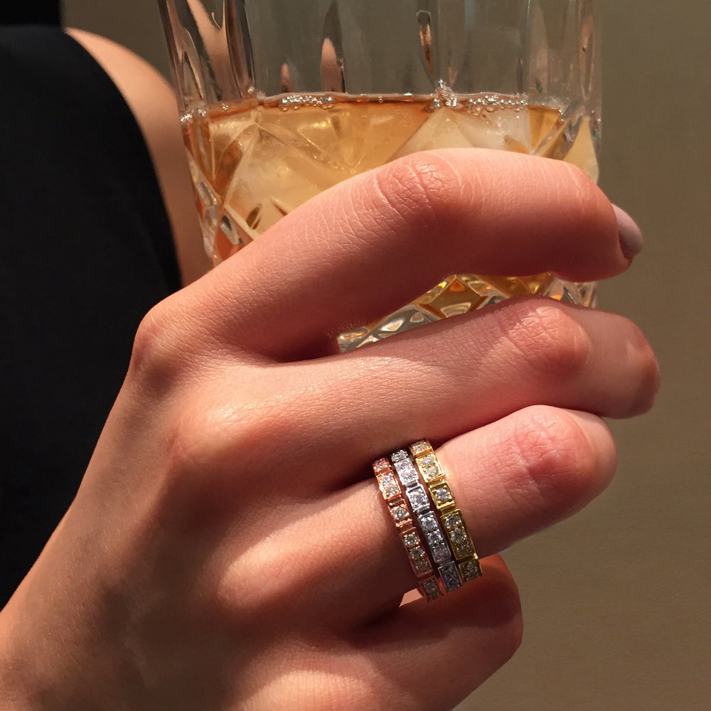 Regina Full Diamond Rings by Stefano Canturi