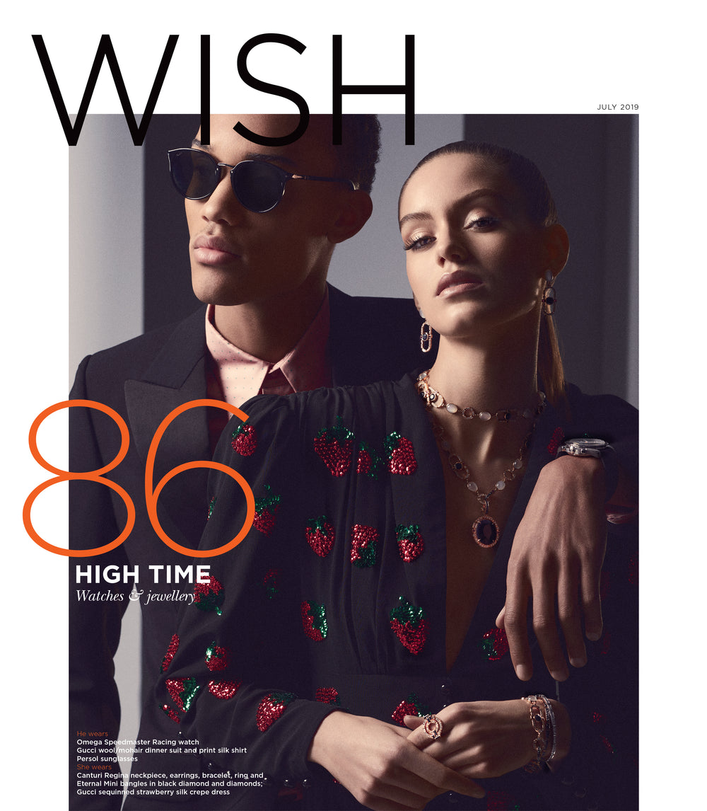 Regina moonstone neckpiece in 18ct pink gold by Stefano Canturi